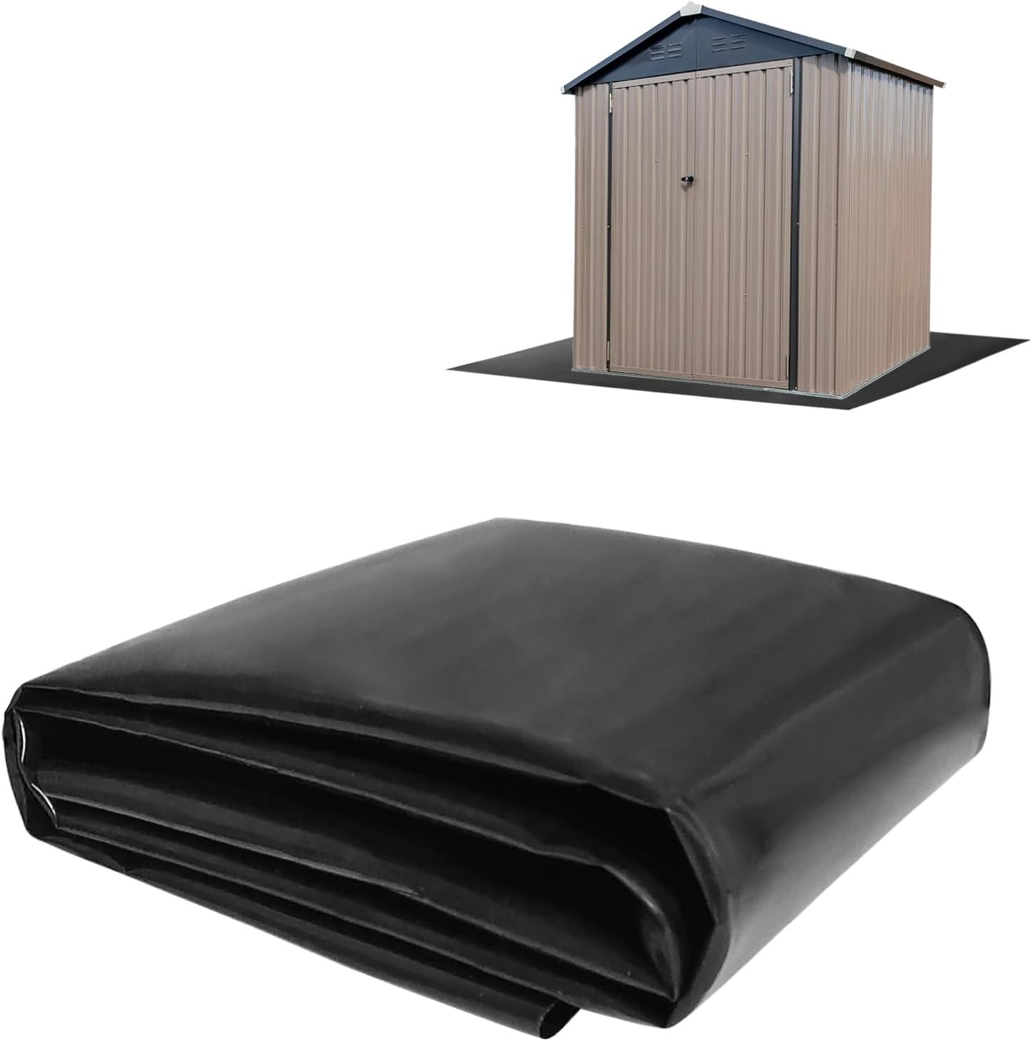 Hlimior 6.2x4.2 FT Outdoor Storage Shed MatWaterproof