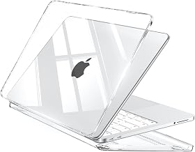 EooCoo Clear Case for Apple MacBook Neo Cover 13 inch 2026 A18 Pro A3404 | Compatible for Mac Neo 13" Liquid Retina Display, Plastic Snap-on Hard Shell Sleeve, Bright Crystal Laptop Skin Accessories