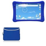 Case Compatible with iView Hercules &lpar;8 in&rpar; - SoftSuit with Pocket&comma; Soft Pouch Neoprene Cover Sleeve Zipper Pocket - Super Blue