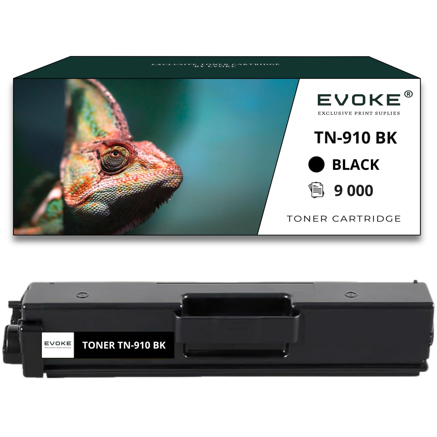 EVOKE TN910 TN-910 Toner Kompatybilny z Brother HL-L9310CDW MFC-L9570CDW MFC-L9570CDW (Zestaw CMYK) 36000 Stron