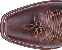 Vista 6 de Botas vaqueras de punta cuadrada para hombre Laredo