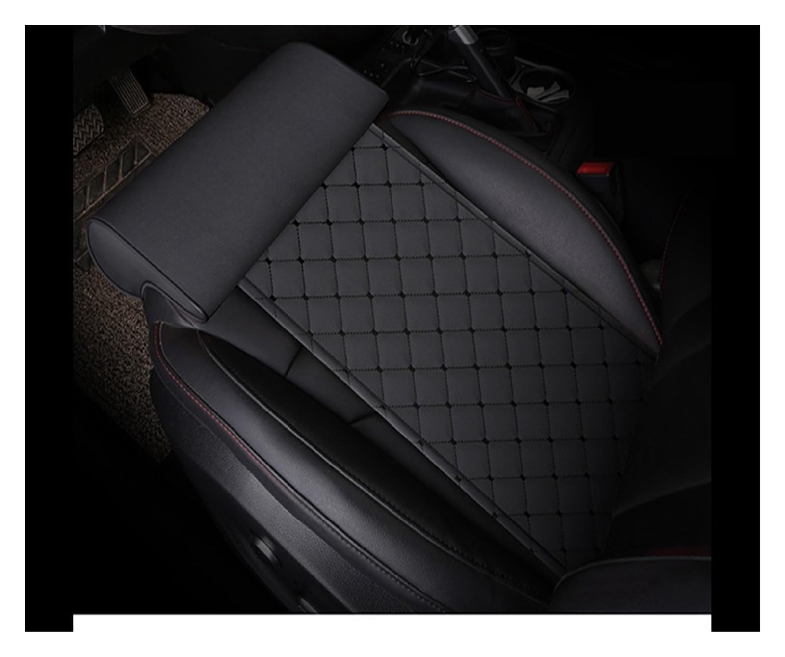 Housses de siège de voiture et coussin d'extension de jambe pour longs trajets et vacances