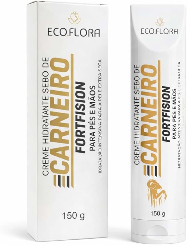 Creme Hidratante para Pés e Mãos Carneiro Hidratação Intensiva Pele Extra Seca 150g
