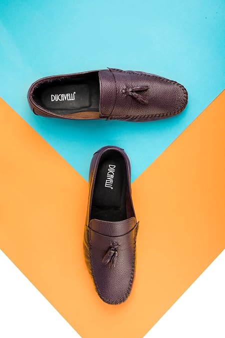 Ducavelli Noble Hakiki Deri Erkek Günlük Ayakkabı, Rog Loafer Ayakkabı
