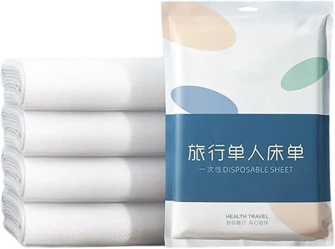 Disposables Bed Set for Travel and Families Soft Breathable and Protective Bedding Solution