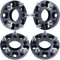 Vista 3 de Espaciadores de rueda centrados de 1 pulgada 5x4.5 – Compatible con Mitsubishi Lancer Evo – 1 pulgada (0.984 in), 5 x 114.3, cubo de 2.642 in
