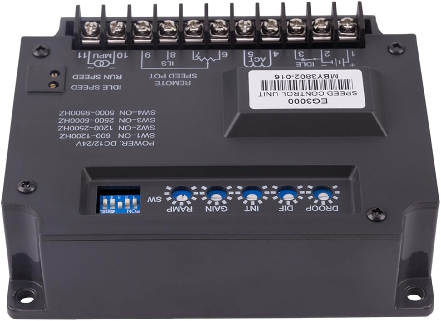 Engine Governor EG3000 EG2000 Generator Engine Governor Speed Controller Module Regulator brushless genset Part Engine Electronic Control Part(Common EG2000)