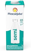 Piracanjuba - Leite Semidesnatado, 1L