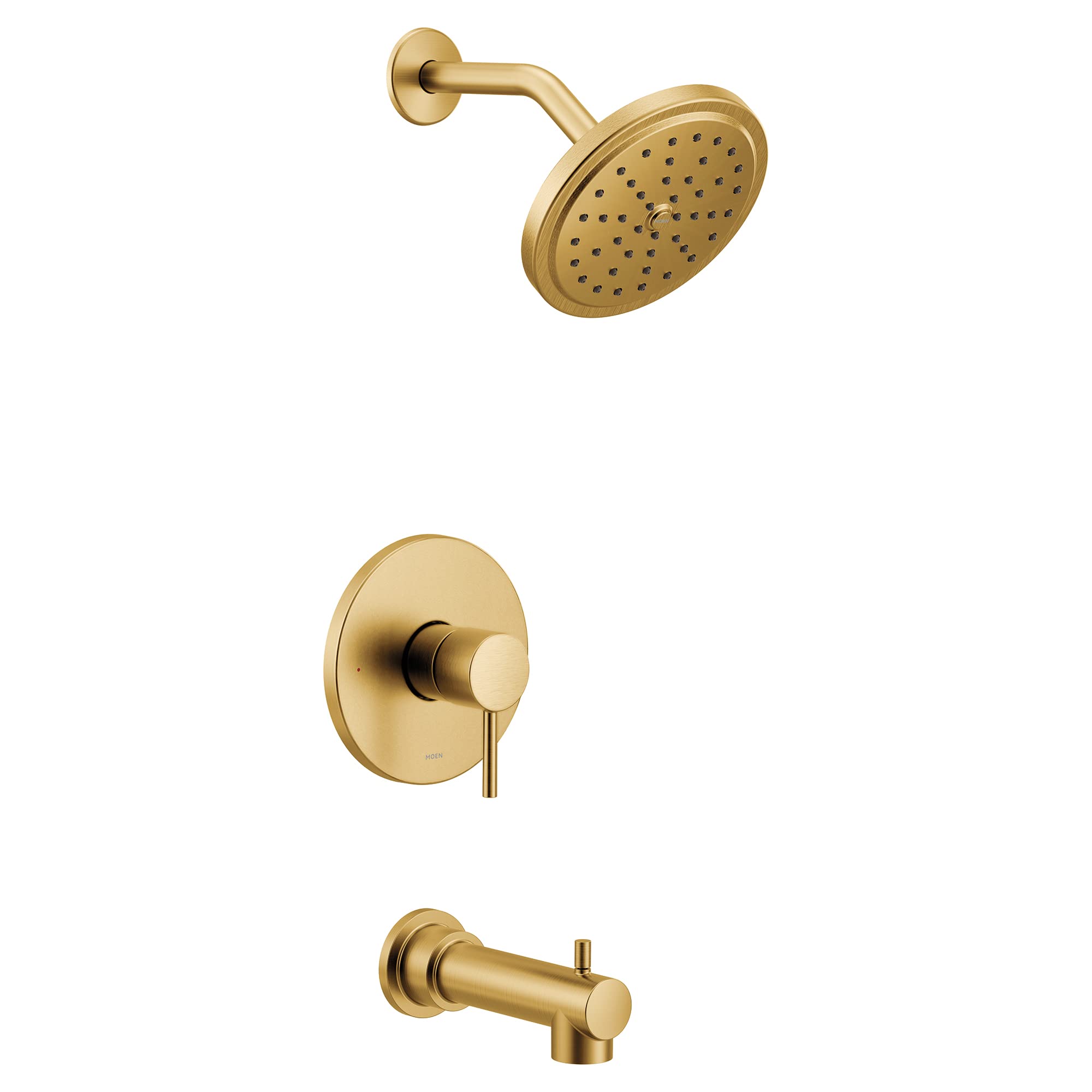 ( incomplete) Moen UT3293BG Align M-CORE 3-Series 1-Handle Tub and Shower Trim Kit, Valve Required, Brushed Gold