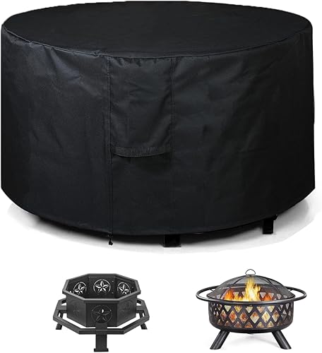Miniatura 51 de SheeChung Cubierta para hoguera para estufa individual, hoguera al aire libre, sin humo, pequeña, redonda, impermeable, refugio de poliéster 600D