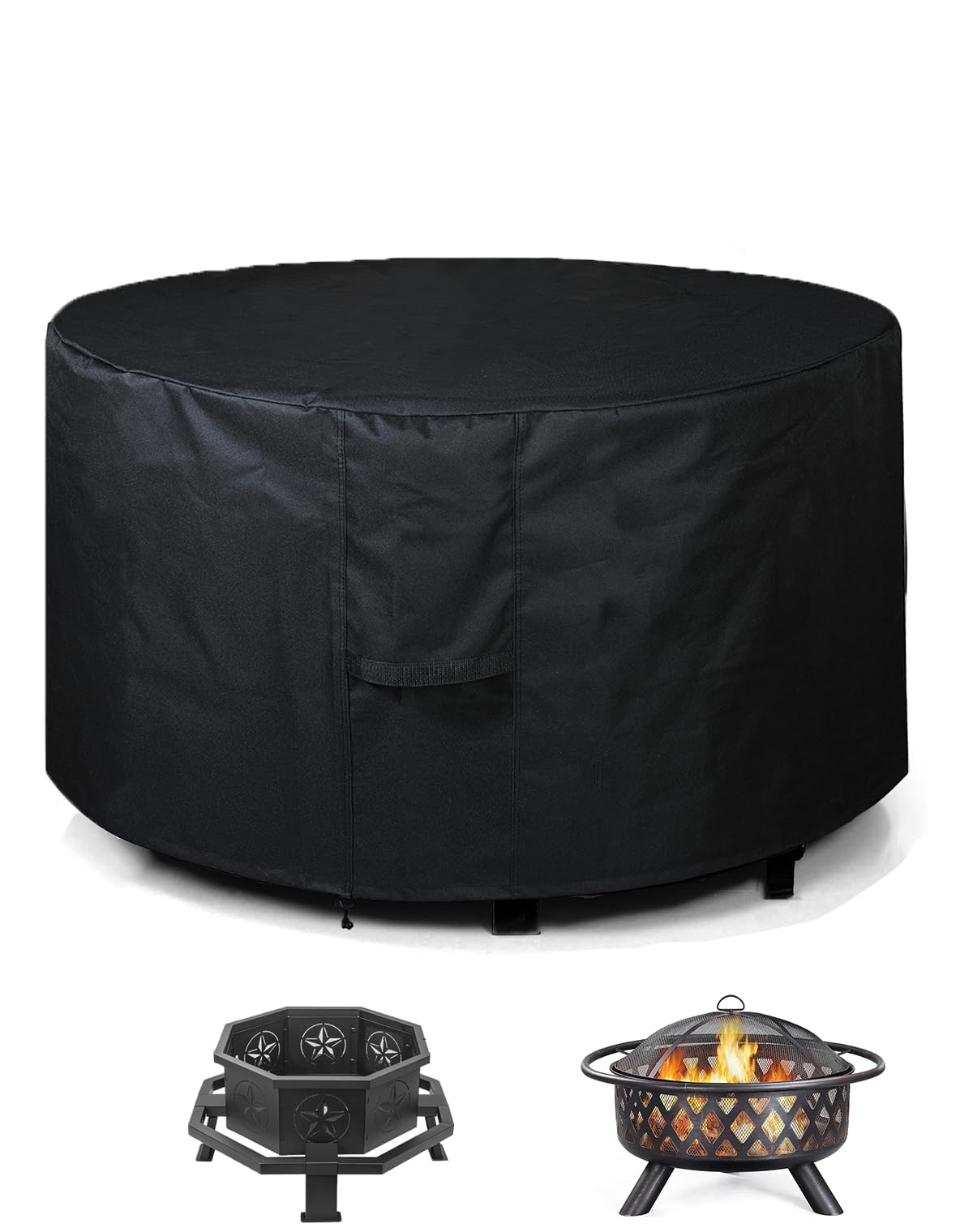 Amazon.com : SheeChung Fire Pit Cover Round 36”D X 20”H