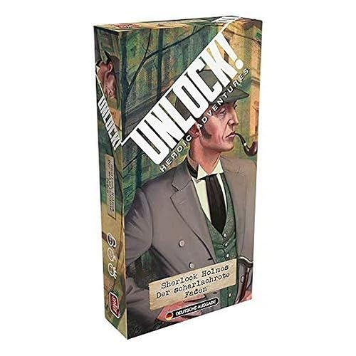 Space Cowboys, ¡Desbloquea! Sherlock Holmes: The Scarlet Thread, Juego Familiar, Juego de Rompecabezas