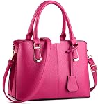 Pahajim Top-Handle Handbag Water-Resistant Crossbody Shoulder Bag for Women Multi-Pocket Satchel Ladies Work Tote Purse,White