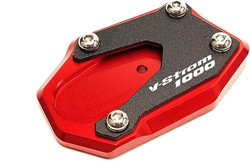 JADESA CNC aluminio Motorcycle Foot Side Stand Extension Pad Kickstand Plate for Suzuki V-Strom 1000 DL1000 650 2014-2020 VSTROM 1050 XT Vstrom 650