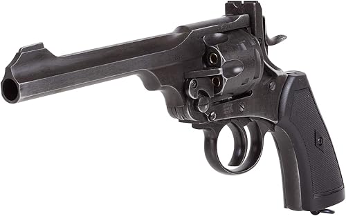 Webley MKVI - Revólver de pellets de CO2, pistola de aire Battlefield Finish