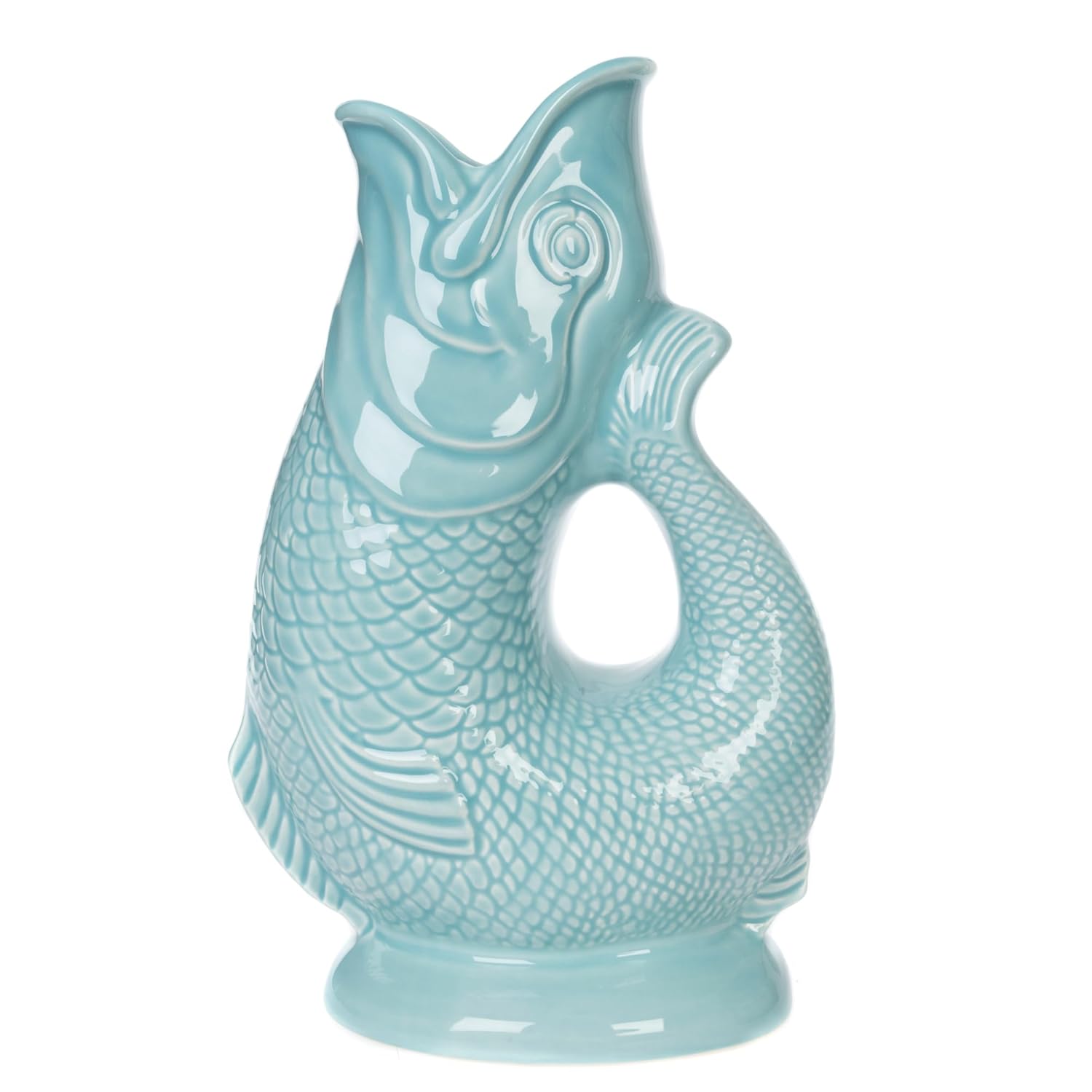 Iconic Cotton Glug Jug Large 1.4L – Fish Water Jug, Decorative Fish Vase, Ornament, Carafe – The Perfect Gift