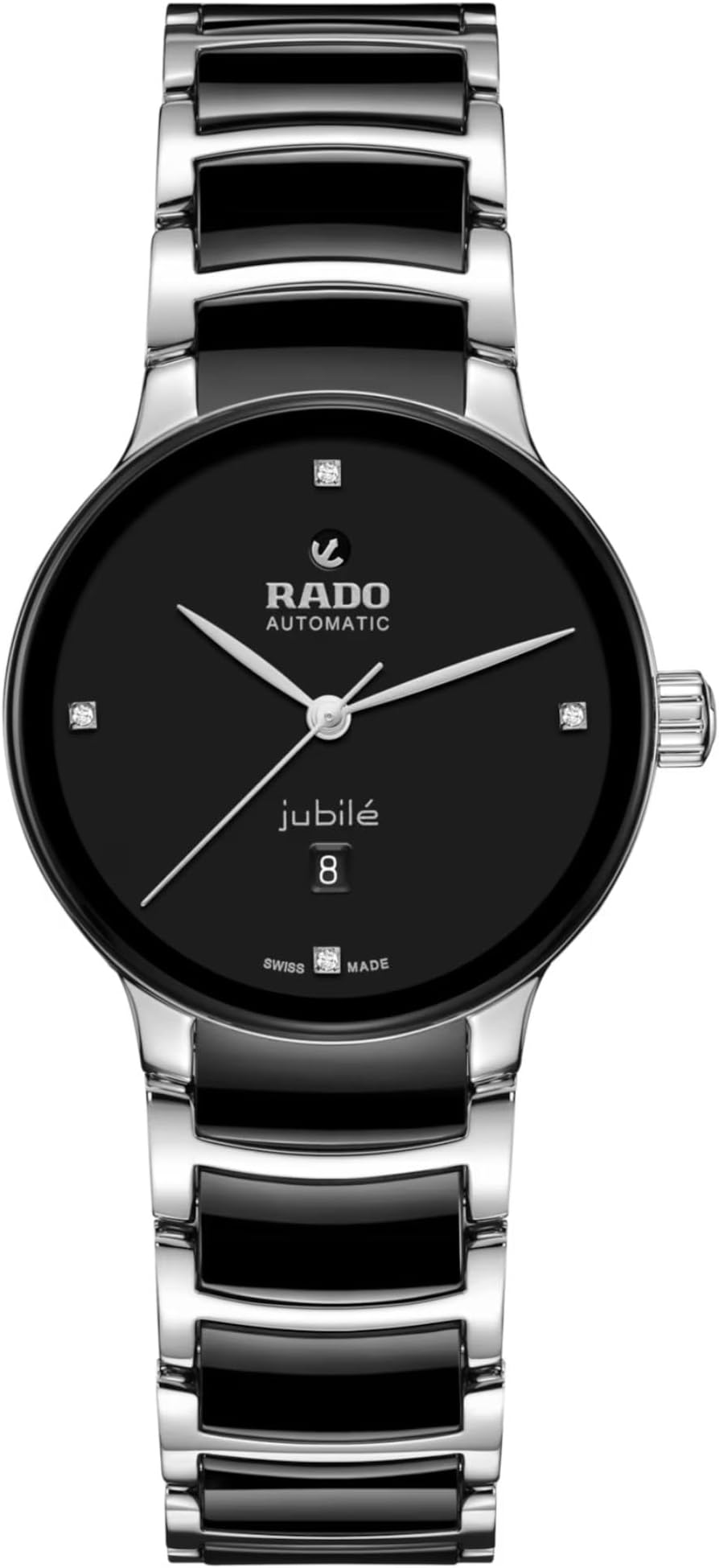 Rado Centrix Automatic Diamonds, Black, Dress