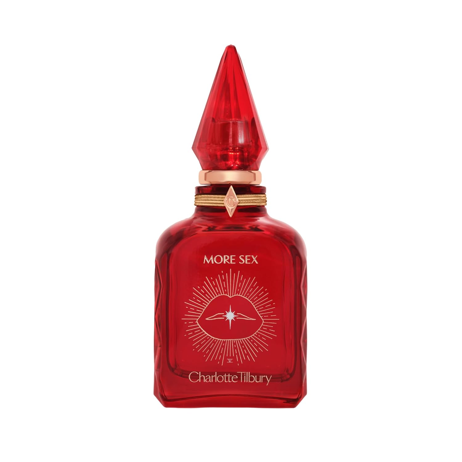 Charlotte Tilbury More Sex Eau De Parfum - Pheromone Enhancing Sandalwood Perfume with Naturally-Derived Oils - Long-Lasting Scent with Notes of Black Pepper, Velvety Musk & Ambery Wood