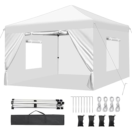 Life Basis 10x10 Pop Up Canopy Tent: Your Outdoor Oasis