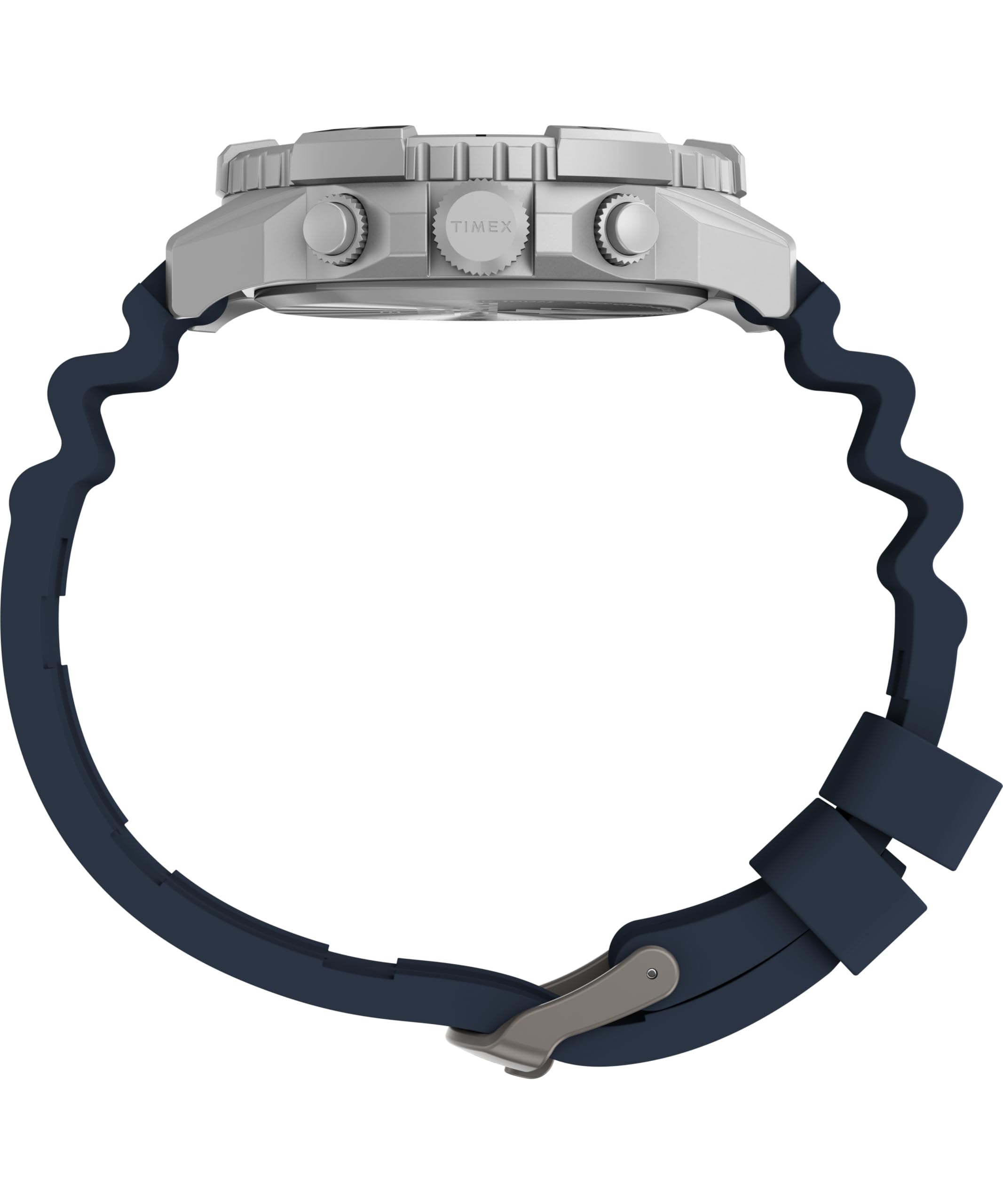 Image secondaire de Montre Timex Expedition North pour Homme - 42 mm, Bracelet en Silicone Bleu