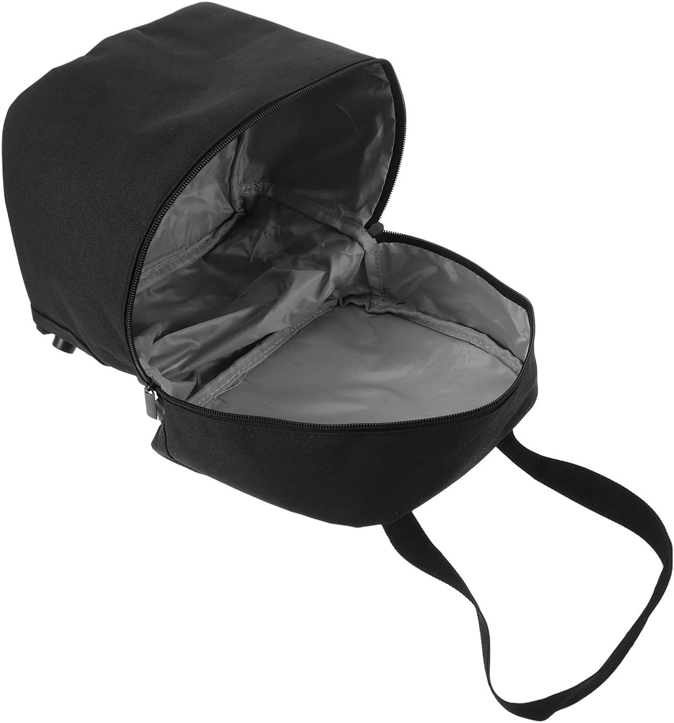Portable Bowling Gear Bag Single Ball Oxford Cloth Black | Multiple Internal Compartments, Lightweight Portable Design, Waterproof and Easy to Clean for Tournaments and Parties