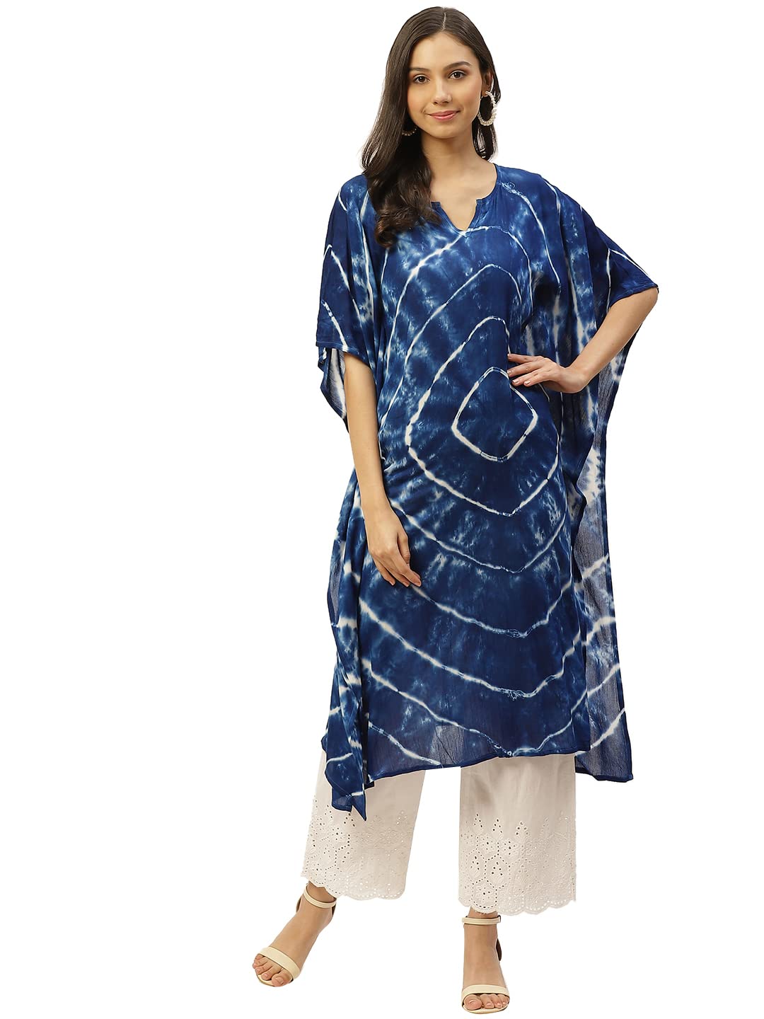 maaesa Crepe Kaftan Kurti-picture-39