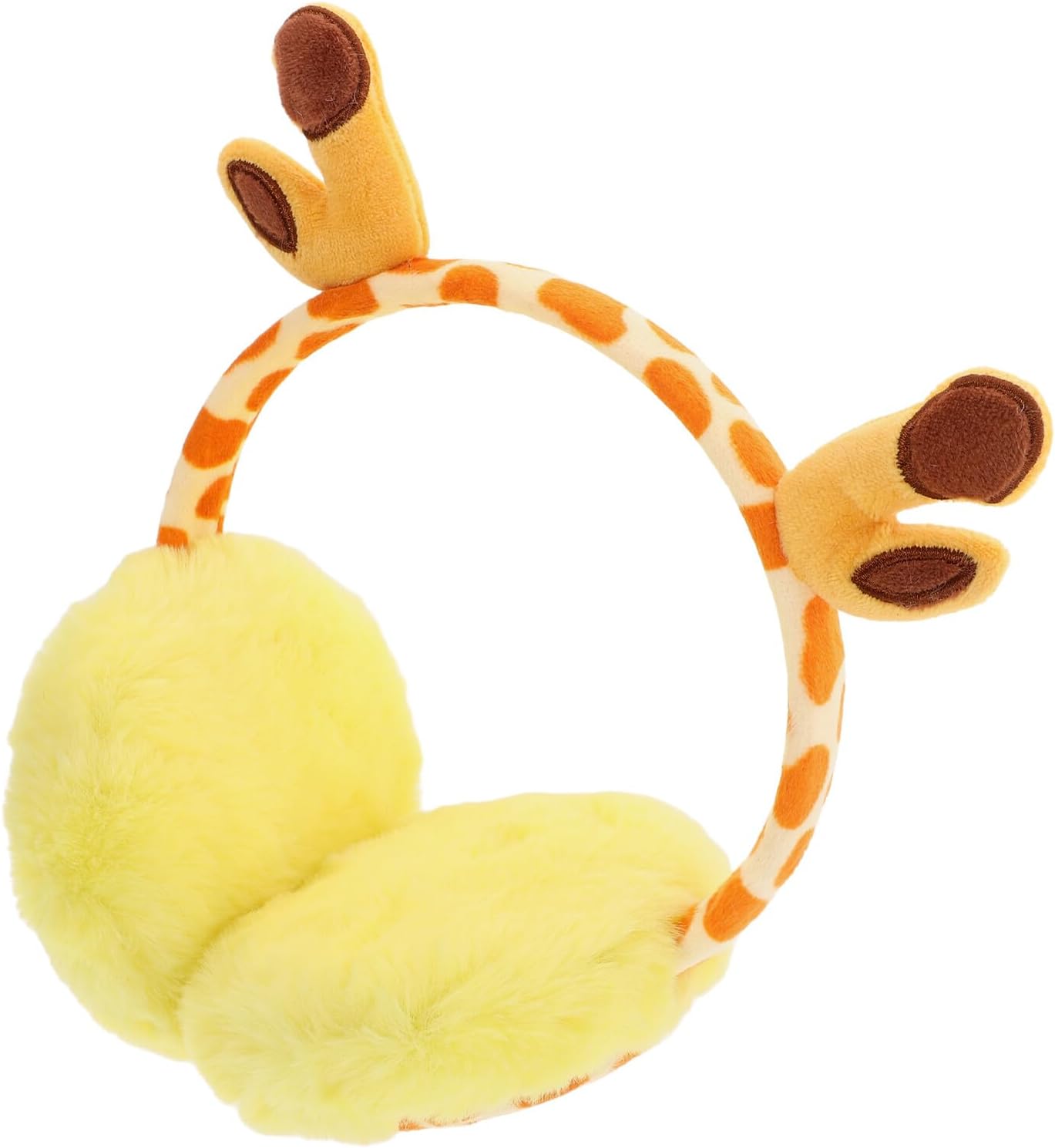 OUNONA Winter Earmuffs Plush Ear Warmers Adjustable Thermal Faux Fur Ear Covers Cold Weather Protection Boys Outdoor Accessories