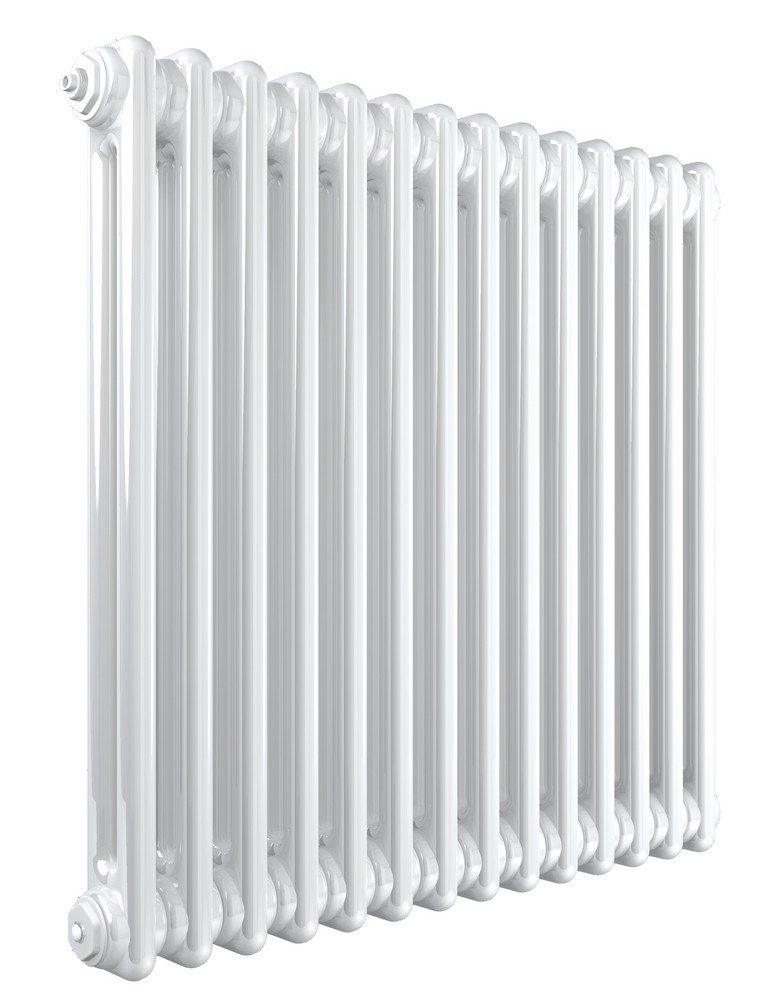 Henrad 110753 263030 3401btu 997 W 2 Column Radiator, White, 600 x 1042 x 2 mm