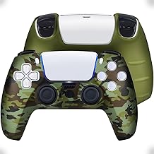 PS5 Controller Skin,Silicone Grips for PlayStation 5 Controller Anti Slip Cover Case Protector for Dual Sense 5 Controller - 8pcs Pro ThumbGrips (Army Green)