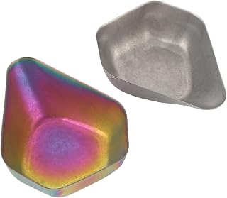 2PCS Coffee Dosing Cup, Stainless Steel Accurate Weighing, Coffee Bean Weighing Tray for Measuring Coffee Beans