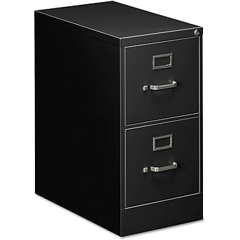 Amazon Com Oif Two Drawer Economy Vertical File Cabinet 15 Inch Width By 26 1 2 Inch Depth By 29 Inch Height Black Furniture Decor