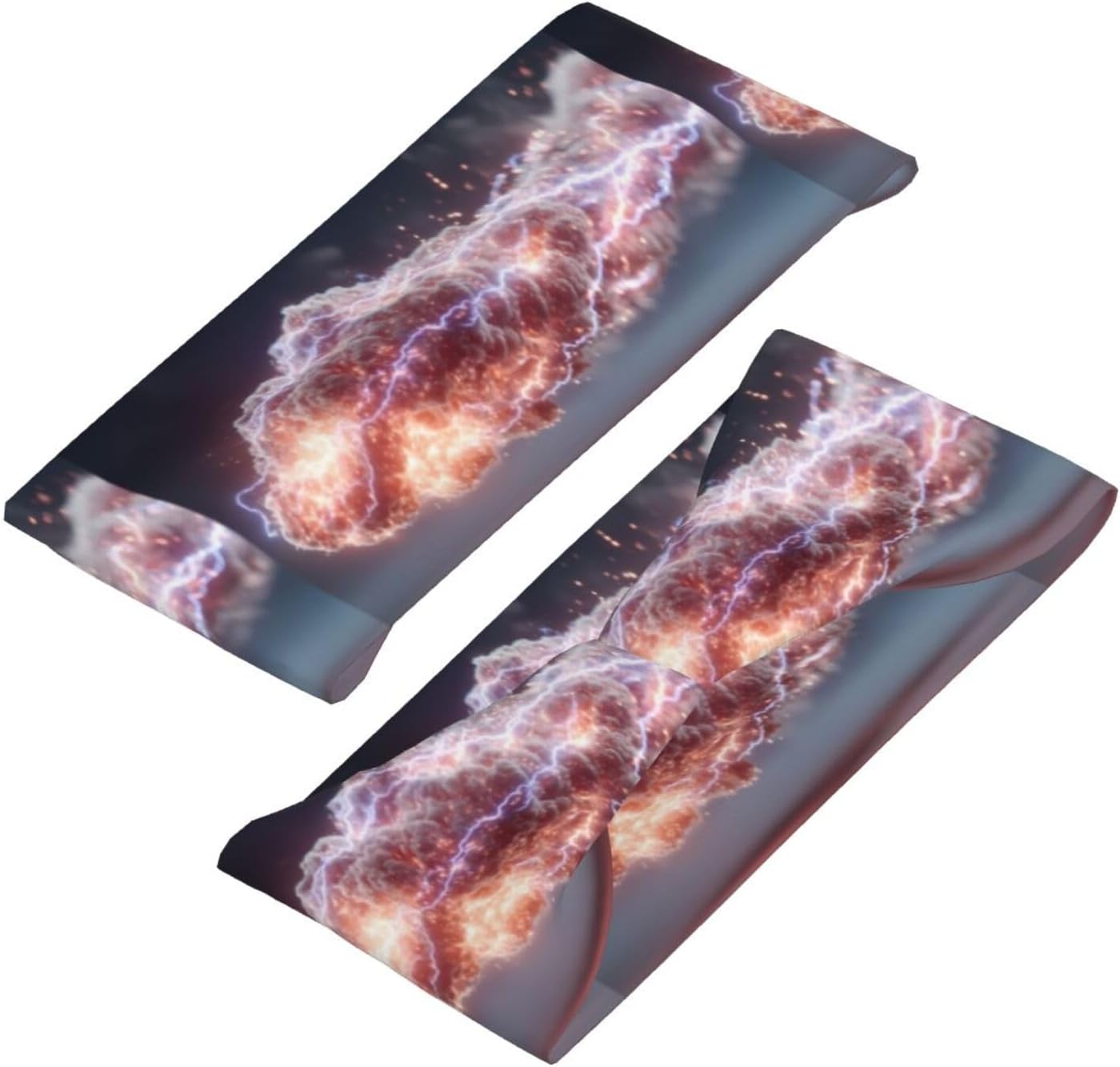 Sports Sweatband Headband Exquisite Nova Eruption Print Breathable Lightweight Foldable Fitness Accessory image 4