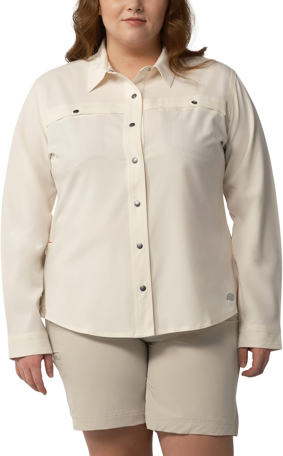 Dickies Size Women’s Plus Cooling Roll-tab Work Shirt - Image 2