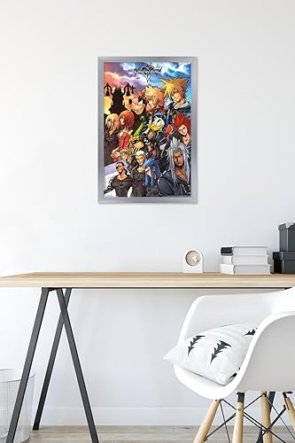 Vista 65 de Trends International Disney Kingdom Hearts - Póster de pared de grupo, 14.725 x 22.375 pulgadas, versión premium sin marco