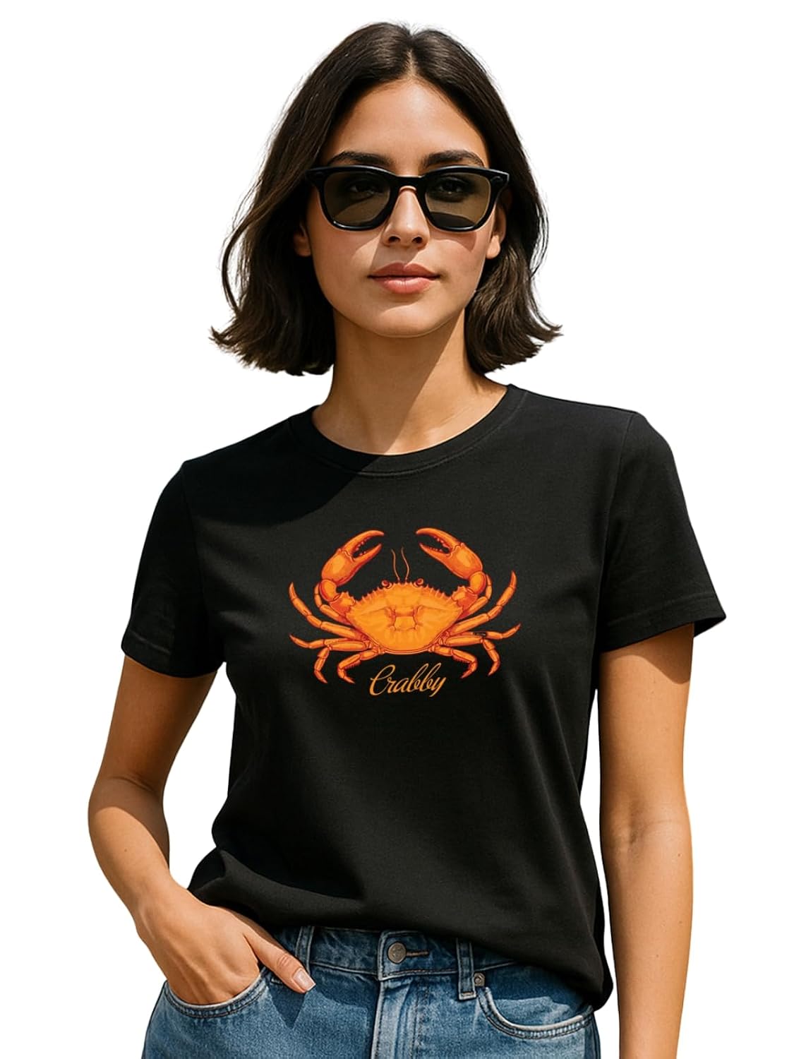 JUNEBERRY® Trendy Women’s Regular Fit Printed Pure Cotton T-Shirt – Soft Casual Graphic Tee, Perfect (Sizes: S to 2XL)
