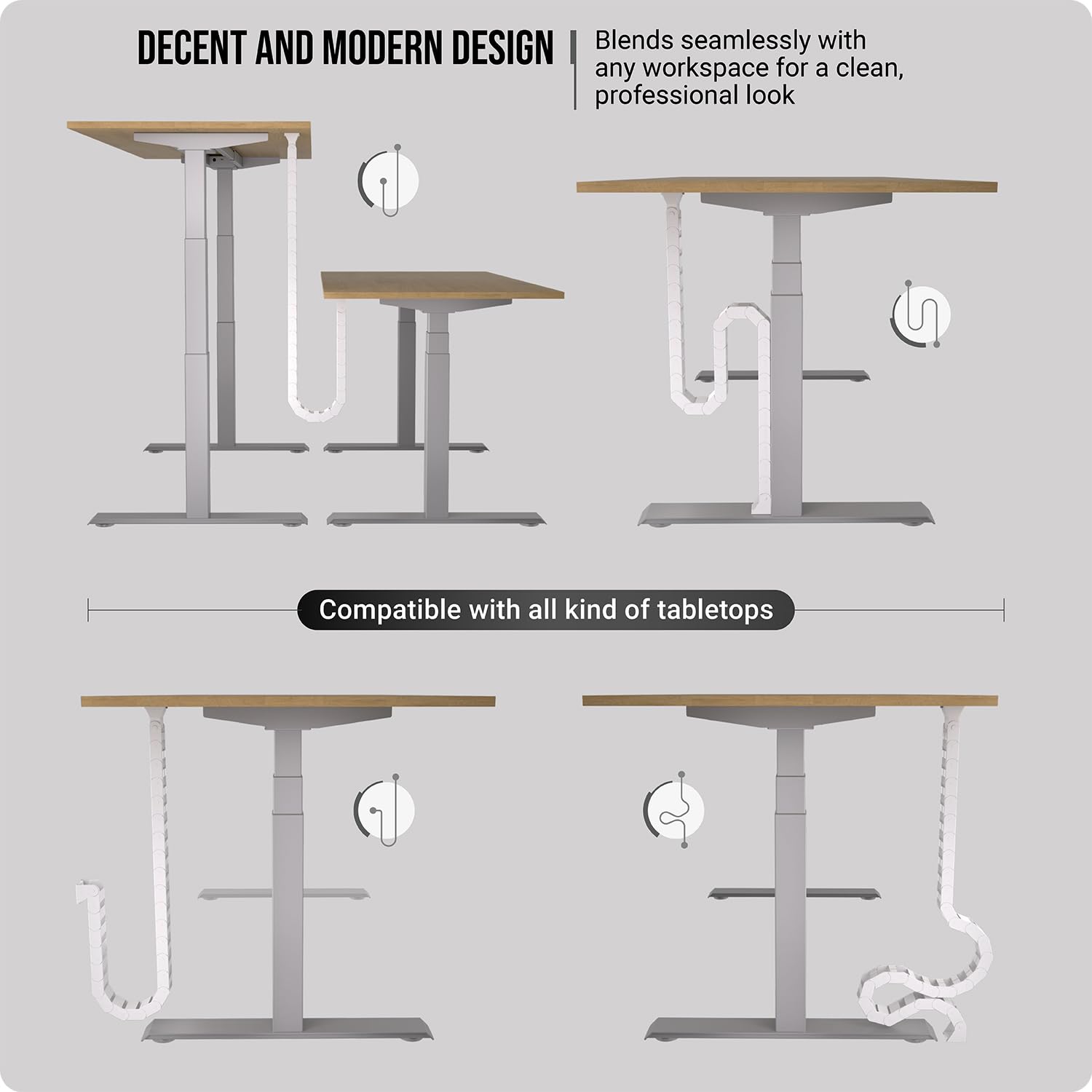 Organize Your Desk Cables with Vertebrae -4 Organize Your Desk Cables with Vertebrae -4