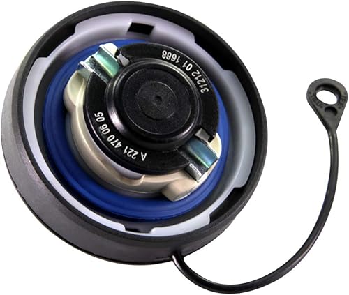 Miniatura 4 de Tapa de combustible a gas 2214700605 compatible con Mercedes Benz C300 C350 CL550 CL600 E350 E550 G550 SLK300 S550 SL550, (C63 CL63 CL65 CLS63 E63