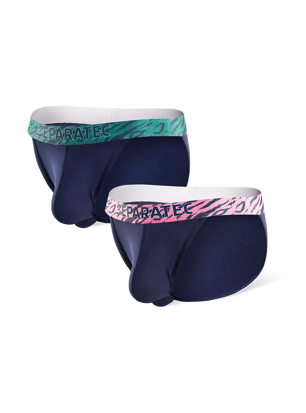 Buy Men's Soft Cotton Modal Dual Pouch Underwear Bulge Enhancing Low