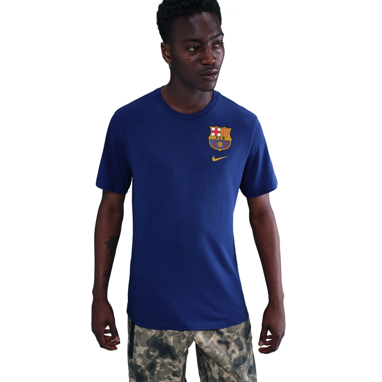NIKE koszulka piłkarska Mężczyźni Fc Barcelona Nike Fußball-t-shirt Für Herren