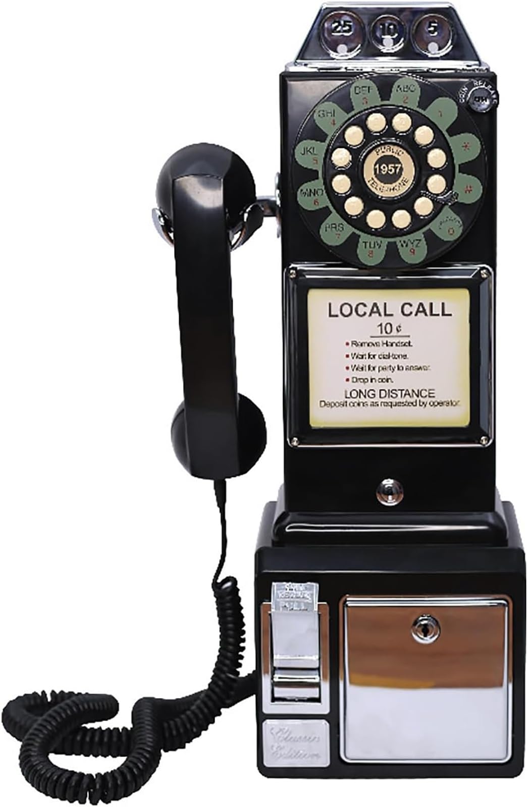 Księga gości audio – telefon w stylu vintage z lat 60. na wesela, kolekcja niestandardowych wiadomości audio, pamiątka retro dla gości do dzielenia się wspomnieniami