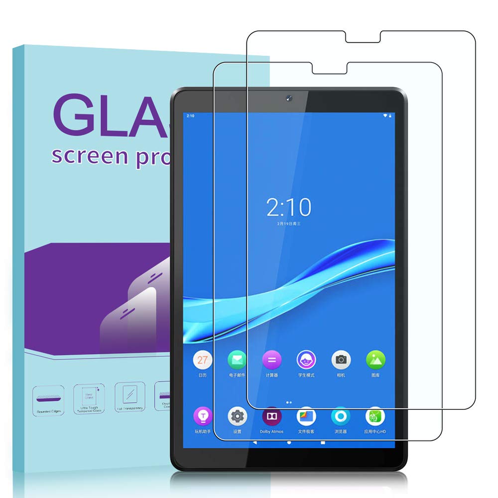 [2-Pack]WRJ Screen Protector for Lenovo Tab M10 Plus FHD 10.3 inch,HD Anti-Scratch Anti-Fingerprint No-Bubble 9H Hardness Tempered Glass