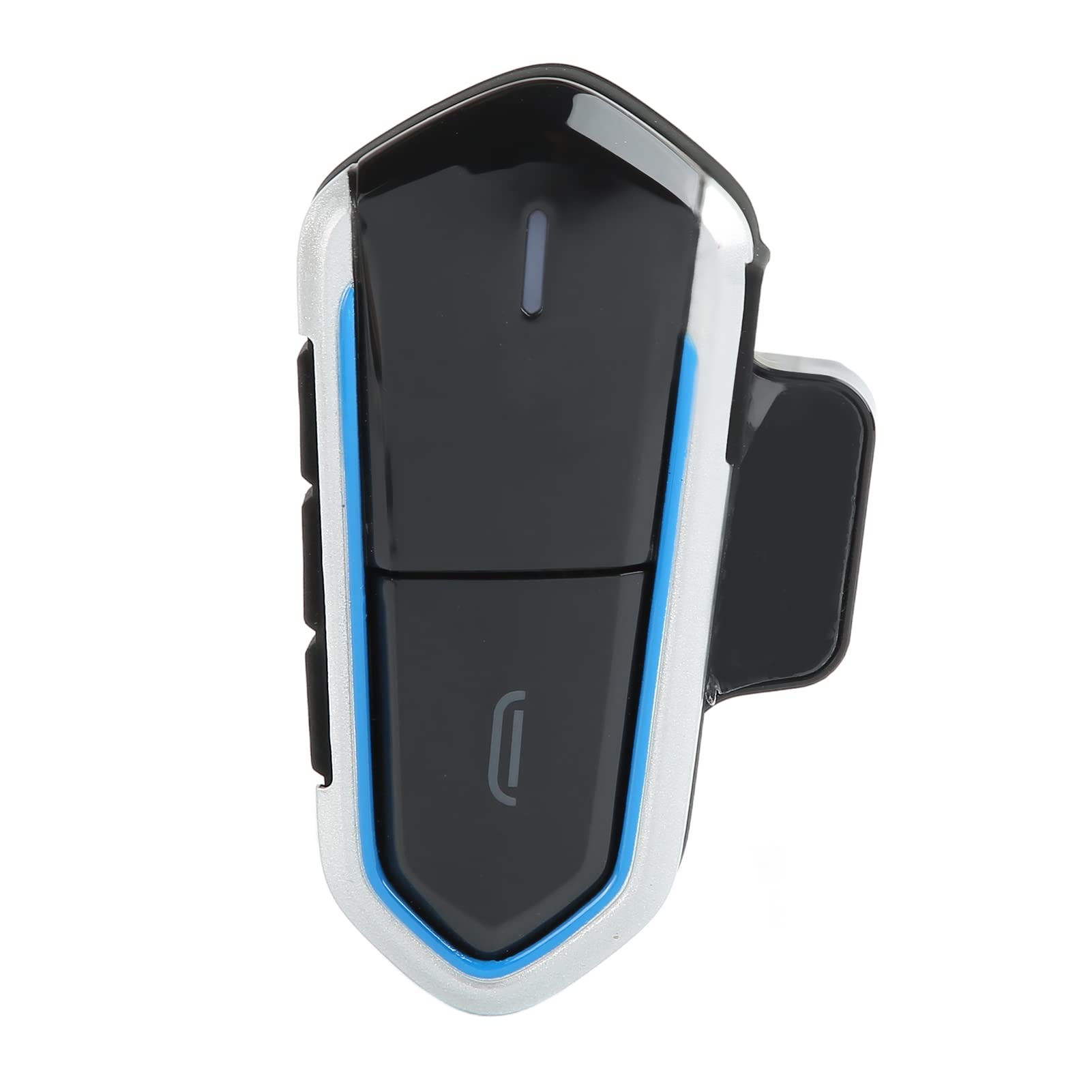 Auricolare Bluetooth per Moto Pulsante Grande Ultra Sottile Impermeabile per la Guida di Sport All'aria Aperta Batteria da 450 MAh