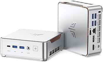 NiPoGi Pinova P2 Mini PC, AMD Ryzen 4300U(Beats 3500U/3300U/N150