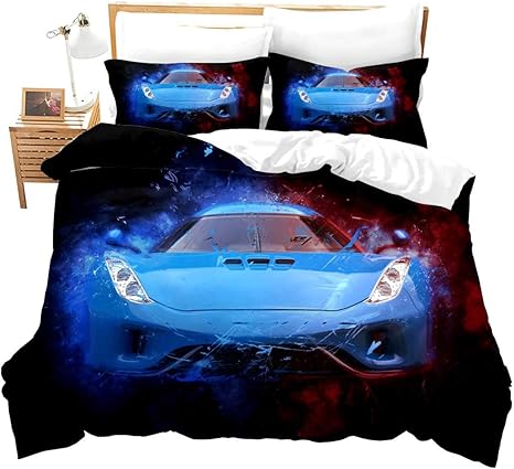 race car bed set