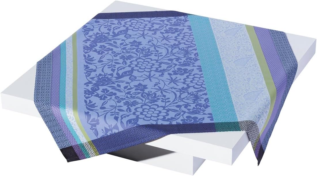 Le Jacquard Francais 20735 Small Square Provence Cotton Napkin Lavender 120 x 120 cm Blue