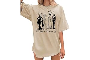 Oversized Halloween Ghoul Gang T-Shirt