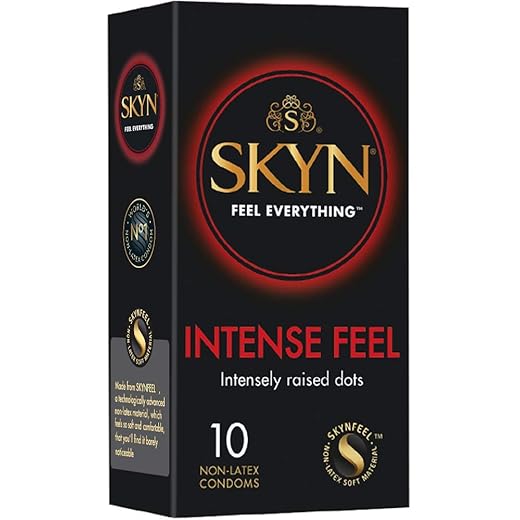 Skyn Intense Feel Super Dotted Condoms 10 Count
