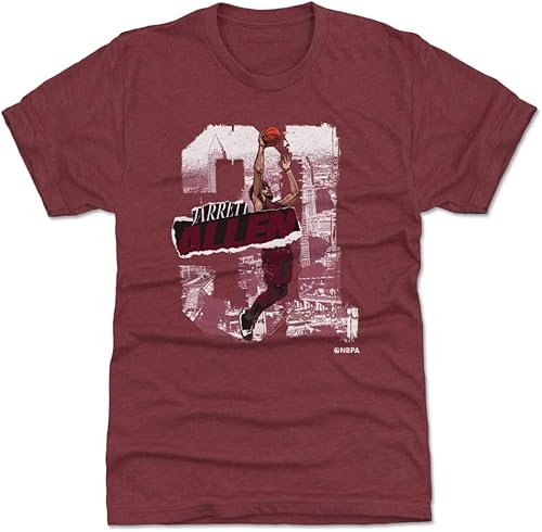 Miniatura 2 de 500 LEVEL Jarrett Allen Camiseta Hombre - Jarrett Allen Cleveland Rough