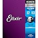 Elixir 11050 Light Acoustic Guitar Strings Polyweb Coated 3pk 12-53 Proaudiostar