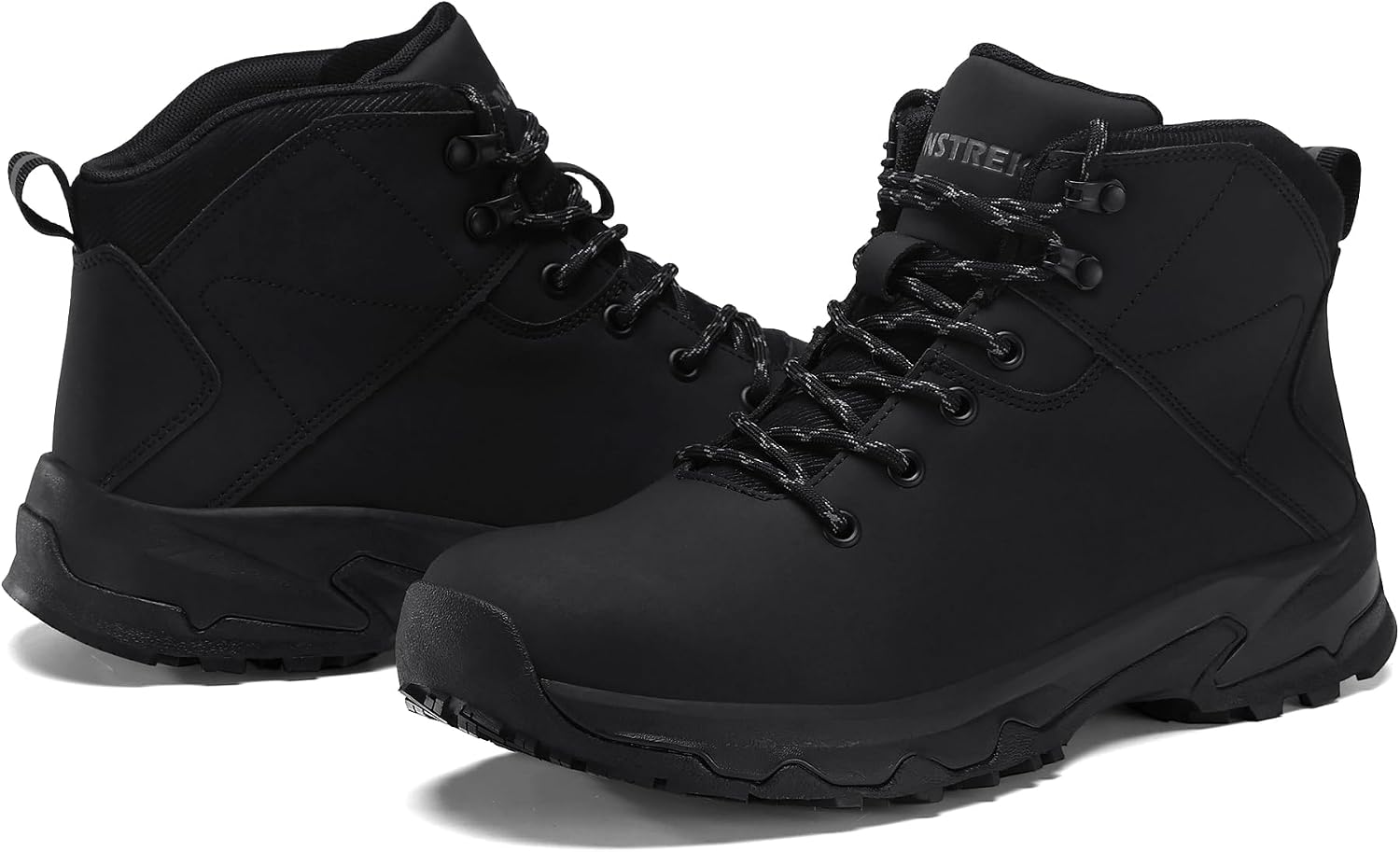 Non Slip Work Boots for Men Water Resistant Food Service Chef Kitchen Restaurant Working Shoes Men Comfortable Casual Slip-Resistant Shoes Ankle Boot Outdoor Walking Booties Sneakers